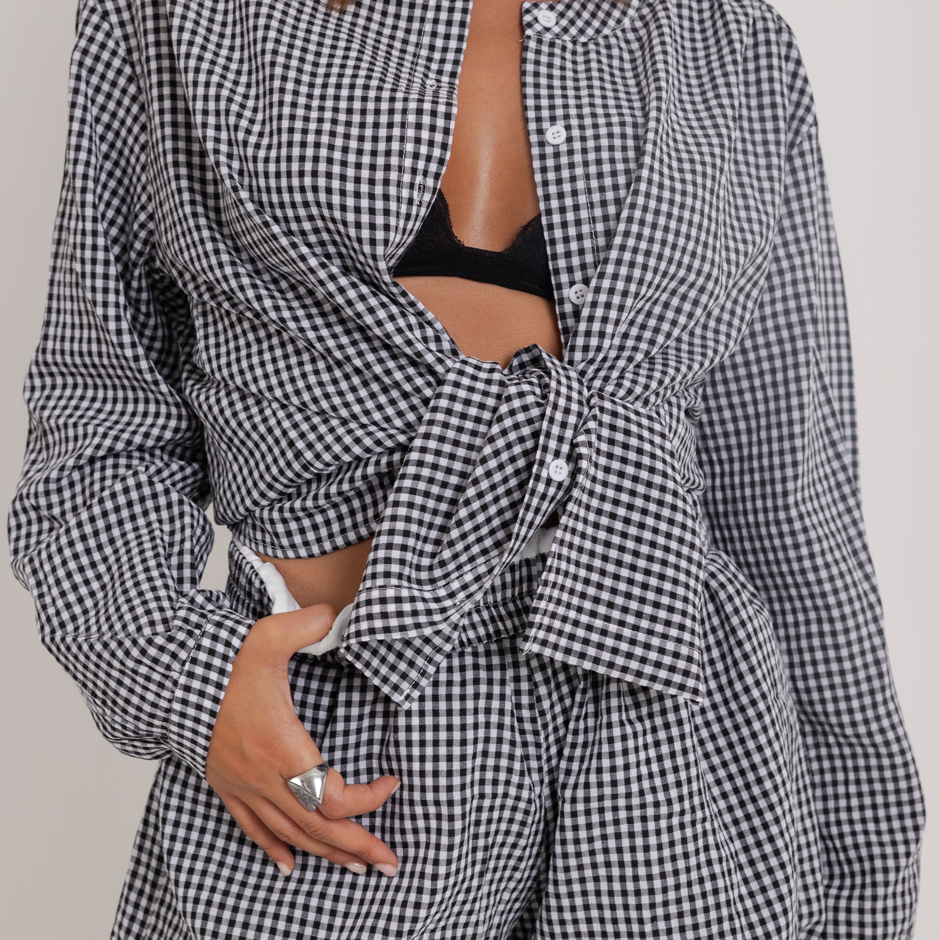 חליפת היידי משבצות